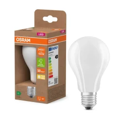 OSRAM Led Pærer>LED-pære E27 11,6W mat 2.700K 2452lm