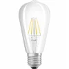 OSRAM LED-pære E27 6,5W ST64 Rustika 827