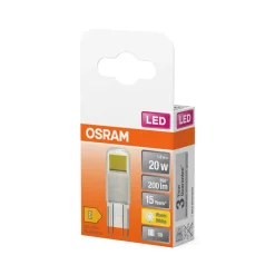 OSRAM LED-pære med stiftsokkel G9 1,8 W klar 2.700 K