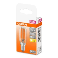 OSRAM Filament Pære|Led Pærer>LED-pære Special T26 E14 5,9W 827 glødetråd