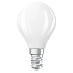 OSRAM LED-pære Tropfen, E14, 3,4 W, mat 2.700 K dæmpbar