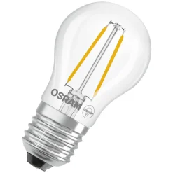 OSRAM Filament Pære>LED-pære Tropfen P45, E27 1 W glødetråd 2.700 K