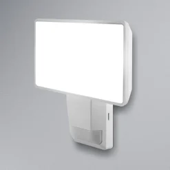 OSRAM LED-sensor-udendørs spotlampe ENDURA PRO FLOOD, hvid, 27 W
