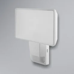 OSRAM LED-sensor-udendørs spotlampe ENDURA PRO FLOOD, hvid, 27 W