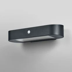 LED-sensor-væglampe ENDURA STYLE SOLAR OVAL 34 cm 840^OSRAM New