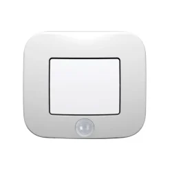 Børn OSRAM LED-stikkontakt-natlampe LUNETTA HALL PIR-sensor hvid