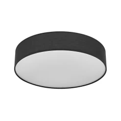 OSRAM loftlampe ORBIS PARIS, sort, Ø 40 cm tekstil E27