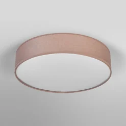 loftlampe ORBIS PARIS, brun, Ø 40 cm, tekstil, E27^OSRAM Online