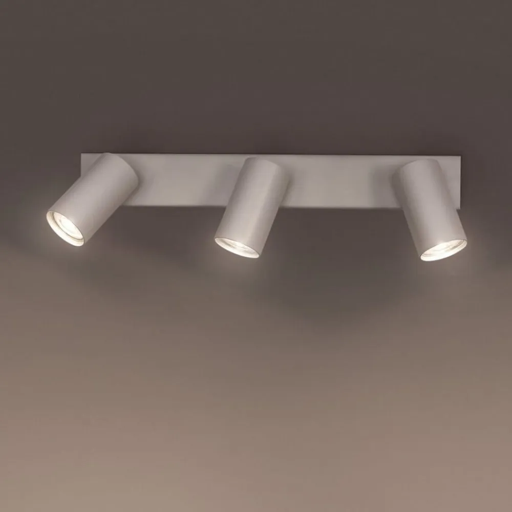 OSRAM loftspot OCTAGON, hvid, 3 lyskilder, GU10-LED 927 dæmpbar