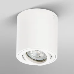 loftspotter ROUND, hvid, Ø 8 cm, metal, GU10^OSRAM Outlet
