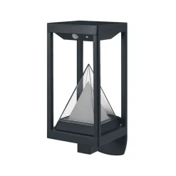 OSRAM SMART+ Solcelle Lampe Med Sensor|Væglampe Med Sensor>LED-solcellelampe til udendørs væglampe ALPS, sort Sensor