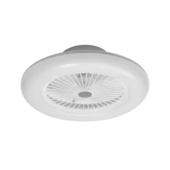 OSRAM SMART+ Loftventilatorer>WiFi LED-loftventilator ROUND hvid, lydsvag, 55 cm