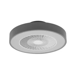 OSRAM SMART+ WiFi LED-loftventilator CYLINDER, grå, støjsvag