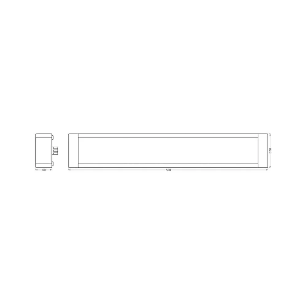 OSRAM SMART+ WiFi LED-underskabsbelysning UNDERCABINET, hvid 50 cm