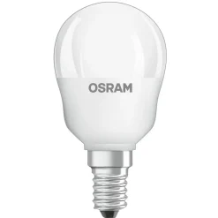 OSRAM Dæmpbar Led-Pære>Star+ LED-pære E14 4,2 W dråbe fjernbet. mat