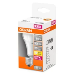 OSRAM Dæmpbar Led-Pære|Led Pærer>Superstar LED-pære E27 8,8 W 827 mat, dæmpes