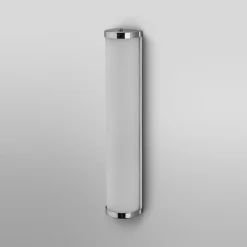 OSRAM væglampe BATHROOM, krom Længde 46 cm Metal/glas IP44