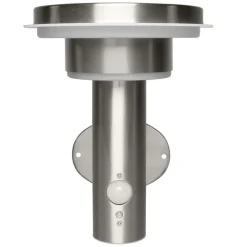 væglampe ENDURA STYLE SOLAR DOUBLE CIRCLE stål^OSRAM