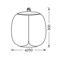 OSRAM Filament Pære|Led Pærer>Vintage 1906 Big Oval, smoke, E27, 1.800 K, glødetråd