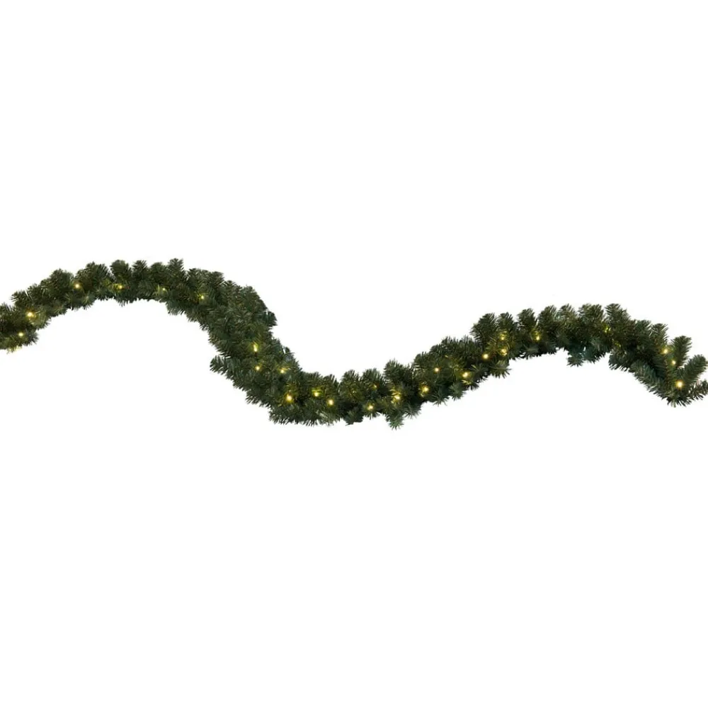 STAR TRADING OTTAWA pynteguirlande, granlook, 2,7 m, LED hvid