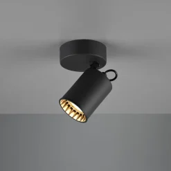 Pago vægspot, 1 lyskilde, sort^Trio Lighting Hot