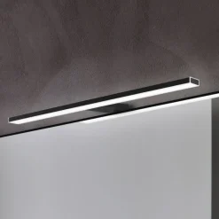 Ebir Væg- Og Spejllamper|Væglamper>Pandora LED-spejlbelysning, mat sort, 45,8 cm