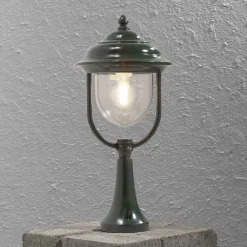 Parma sokkellampe, grøn^Konstsmide Online