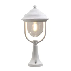 Parma sokkellampe, hvid^Konstsmide Best