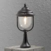 Parma sokkellampe, sort^Konstsmide Online