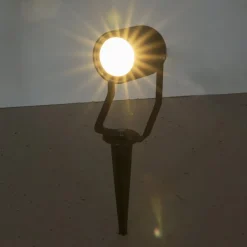 Pasas LED-spot med jordspyd, drejelig^Heitronic Discount