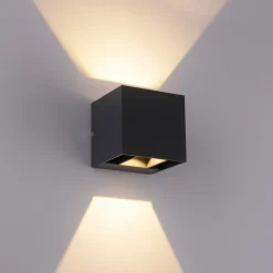 Block udendørs LED-væglampe up/down^Paul Neuhaus Hot