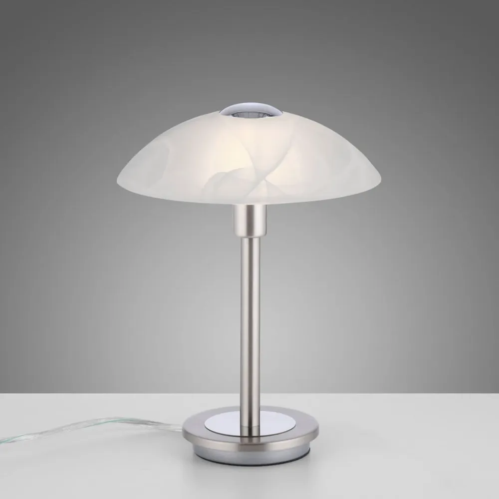 Enova bordlampe, stålfarvet^Paul Neuhaus Online