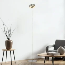 Q-Smart-Home Gulvlamper>Paul Neuhaus LED-gulvlampe Q-Rotate aluminium 140 cm