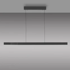 LED-hængelampe Adriana Square, grå, op/ned^Paul Neuhaus Hot