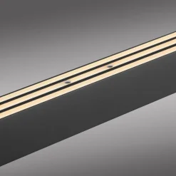 LED-hængelampe Adriana Square, grå, op/ned^Paul Neuhaus Hot