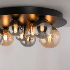 Loftlampe Popsicle, glas, Ø 48 cm, G9^Paul Neuhaus Outlet