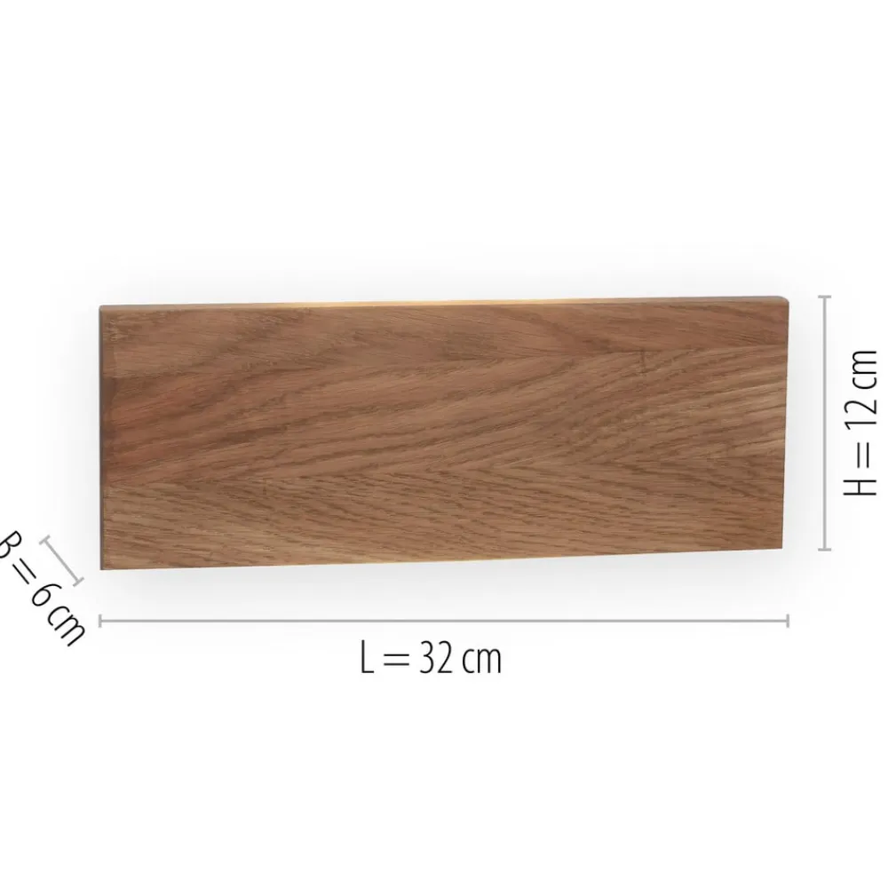 Palma LED-væglampe i træ 32 cm^Paul Neuhaus Sale