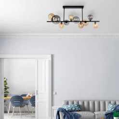 Popsicle loftlampe, glas, 85 cm lang, G9^Paul Neuhaus Discount