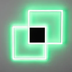 Q-Smart-Home Paul Neuhaus Q-MARKO LED-loftlampe, 2 lk, kantet