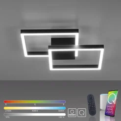 Q-Smart-Home Paul Neuhaus Q-MARKO LED-loftlampe, 2 lk, kantet