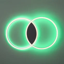 Paul Neuhaus Q-MARKO LED-loftlampe, 2 lk, rund^Q-Smart-Home Best