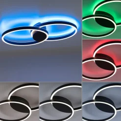 Paul Neuhaus Q-MARKO LED-loftlampe, 2 lk, rund^Q-Smart-Home Best