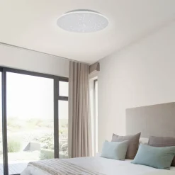 Paul Neuhaus Q-NIGHTSKY LED-loftlampe, rund^Q-Smart-Home Discount