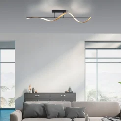 Paul Neuhaus Q-Swing loftlampe antracit/messing^Q-Smart-Home Discount