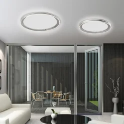 Q-Smart-Home Paul Neuhaus Q-VITO LED-loftlampe 59 cm stål