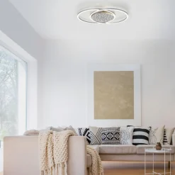 Paul Neuhaus Loftlamper>Yuki LED-loftlampe, rund form