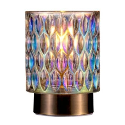 Clear Glamour dekolampe i glas, batteri^Pauleen Best