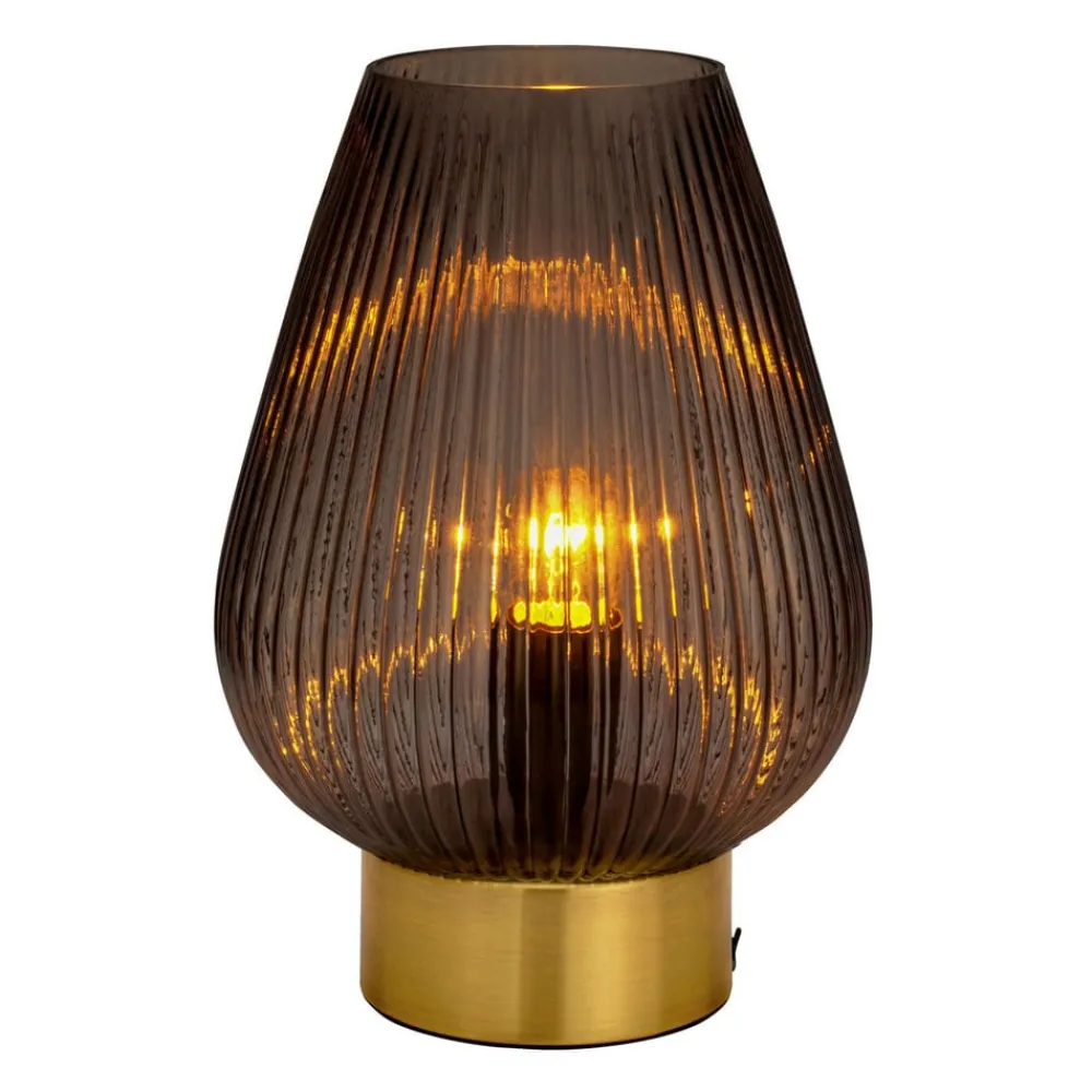 Pauleen Crystal Gloom bordlampe af glas