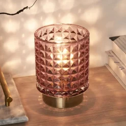 Pauleen Dekorationsbelysning>Cute Glamour LED-bordlampe, batteri