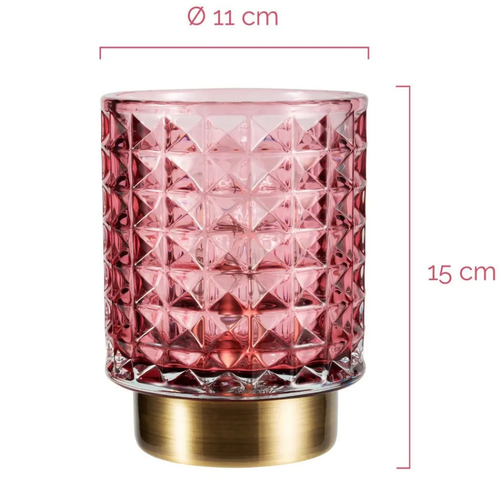 Pauleen Dekorationsbelysning>Cute Glamour LED-bordlampe, batteri